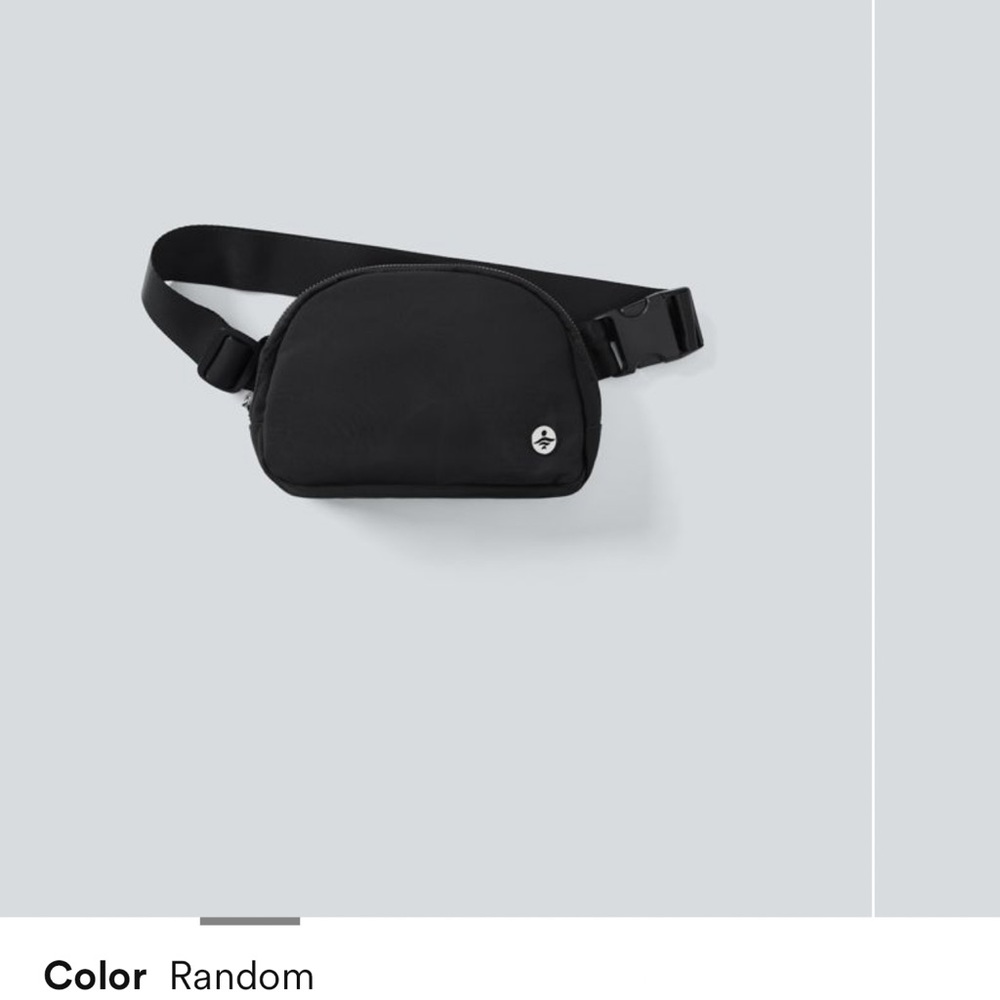 HALARA Black Logo Causal Waist Bag, New!